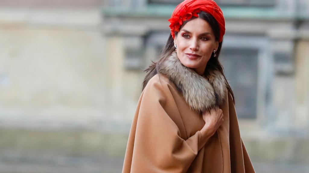 Letizia en su visita a Suecia el pasado noviembre.