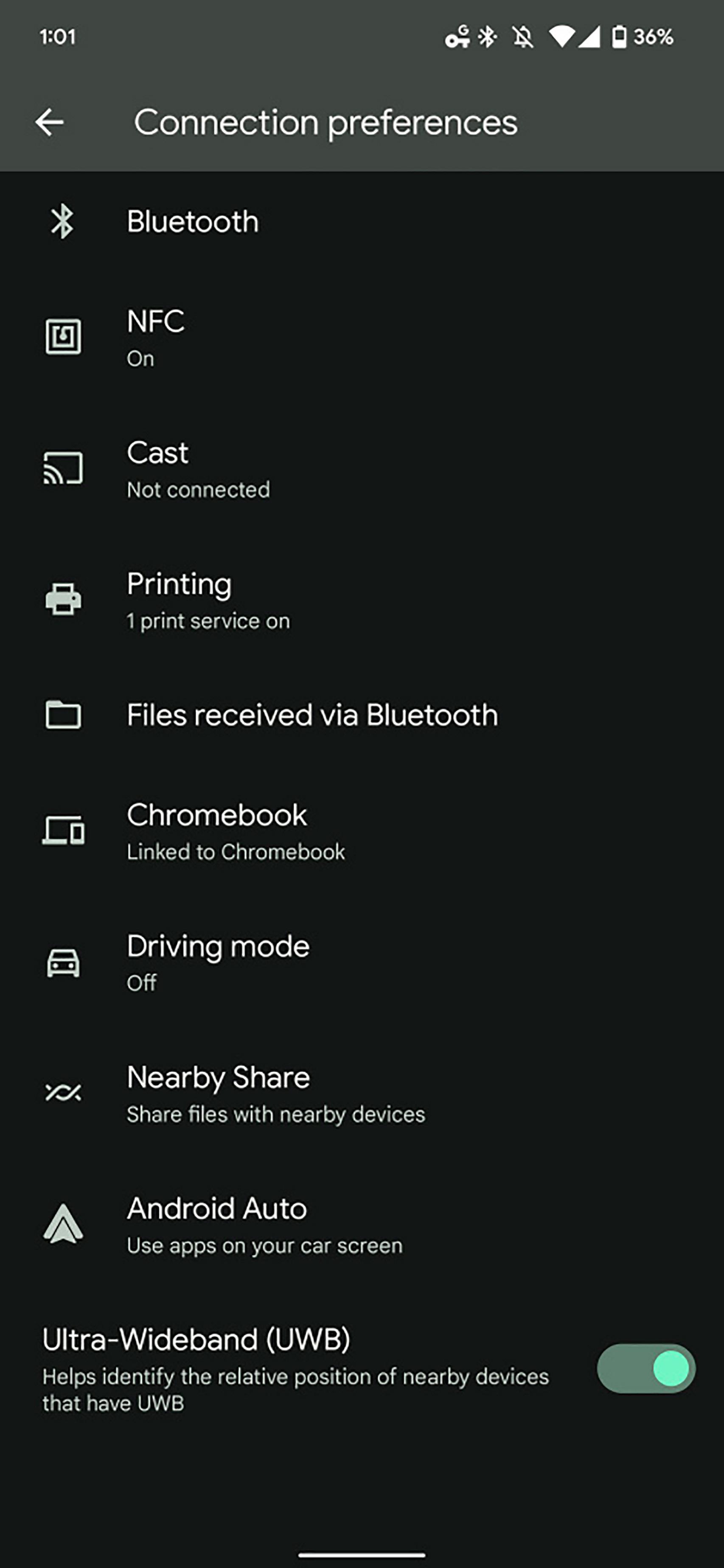 Ajuste nuevo en el Pixel 6 Pro de Google