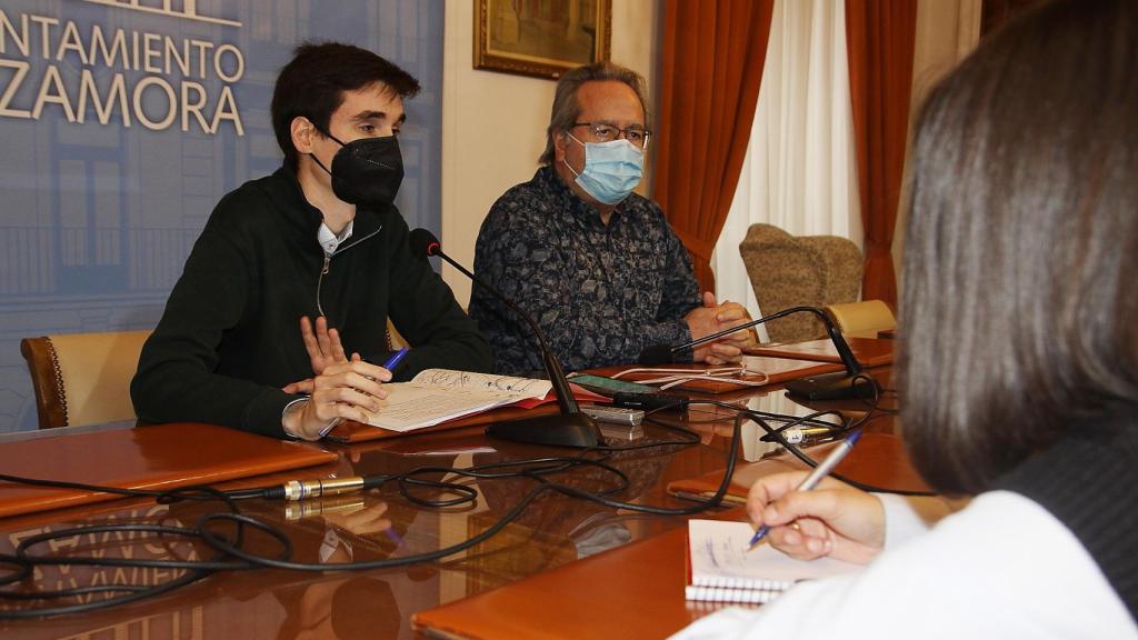 Sergio López durante la presentación de la cabalgata de los Reyes Magos