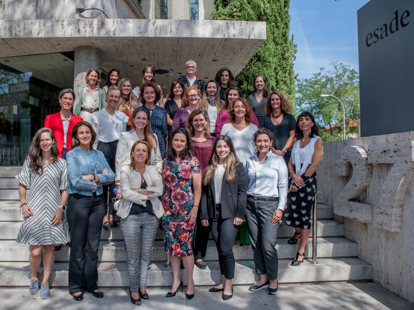 Participantes de LEAP en la sede de ESADE, para realizar parte de la formación.