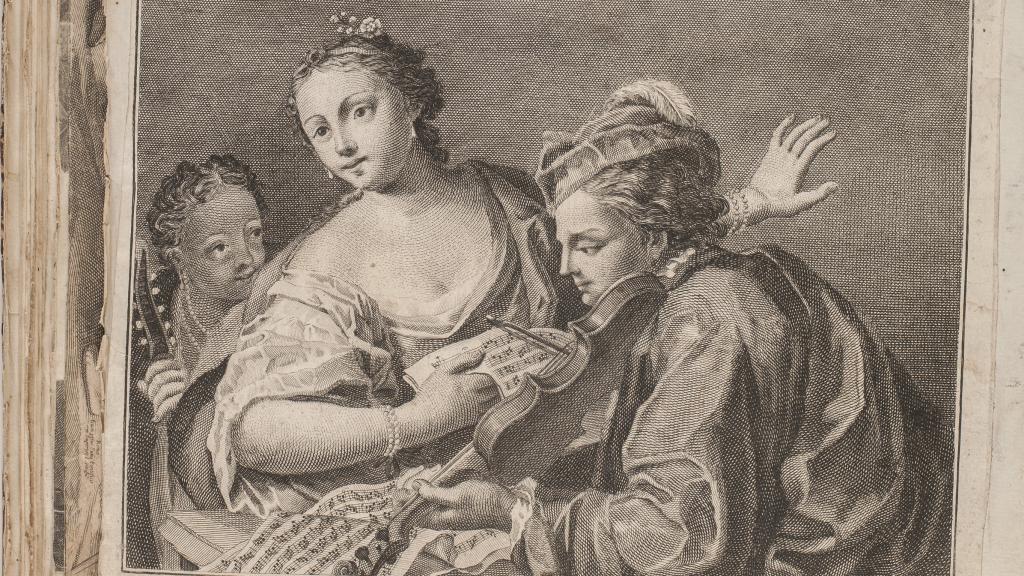 Álbum de estampas como modelos para el aprendizaje artístico, reunidas por Juan Clemente Brignardelli.