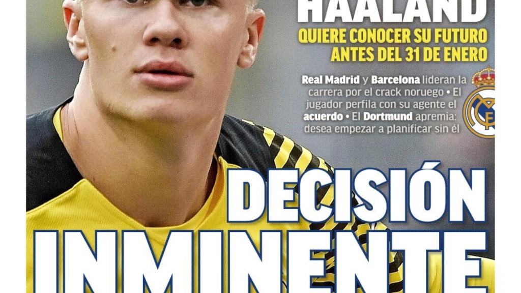 La portada del diario MARCA (04/01/2022)