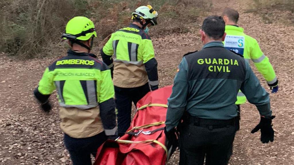 Rescatan a una mujer herida mientras hacía senderismo en el nacimiento del Río Mundo