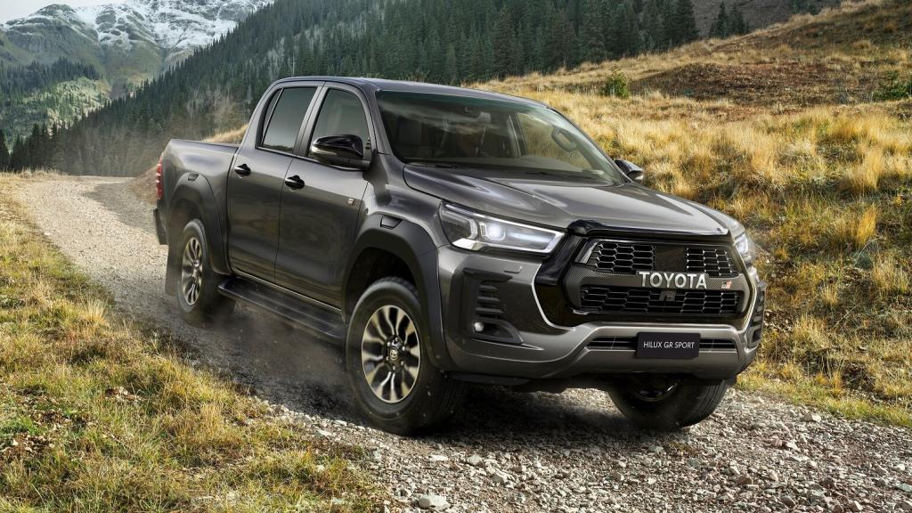 Así es el nuevo Toyota Hilux GR Sport.