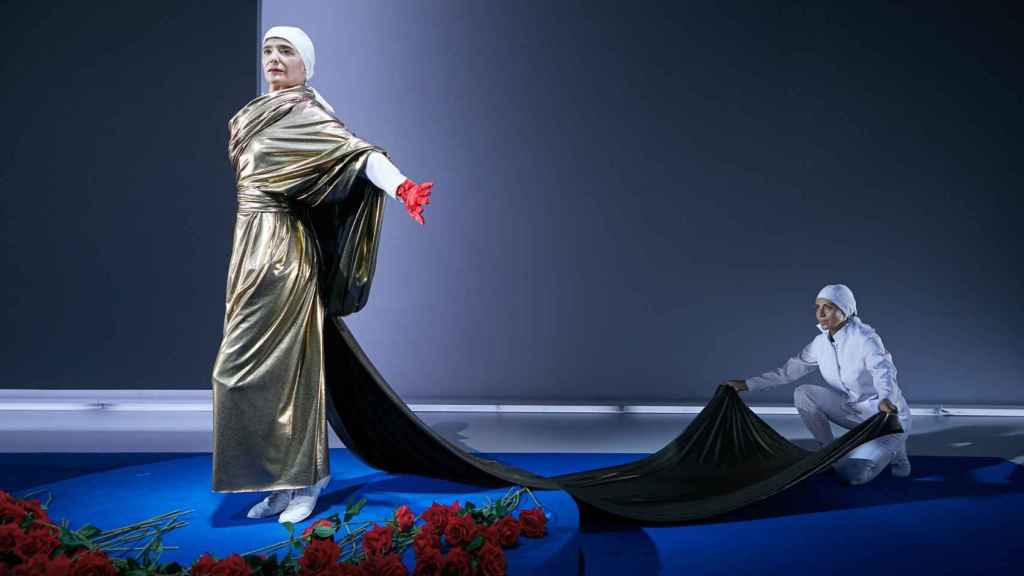 Imagen de la obra teatral Las criadas.