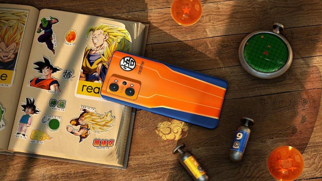 Realme GT Neo 2 Dragon Ball Edition tumbado