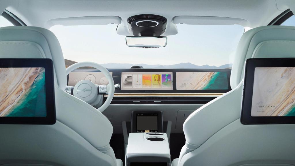 Interior del Vision-S 02.