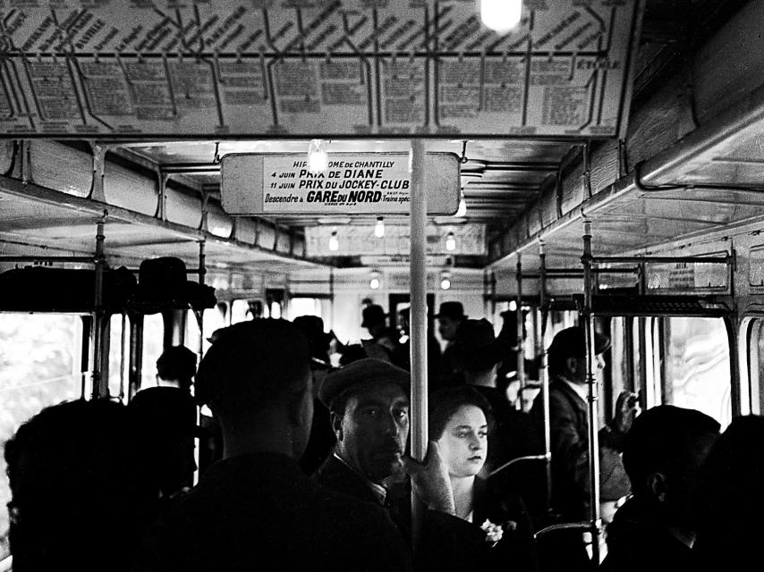Willy Ronis: 'Metro en superficie', 1939. © Willy Ronis, 1939