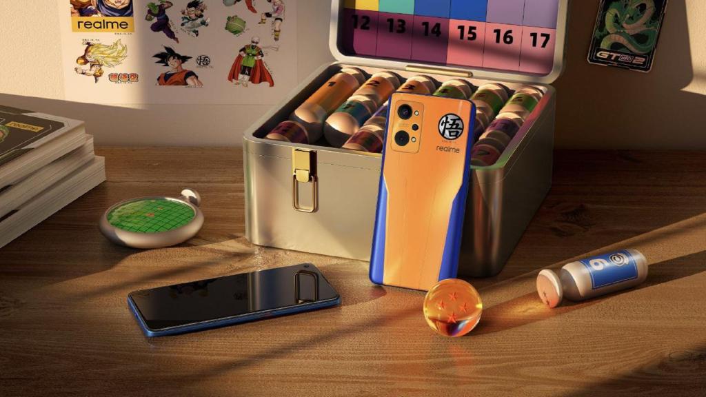 Así es el modelo de Dragon Ball del móvil de realme
