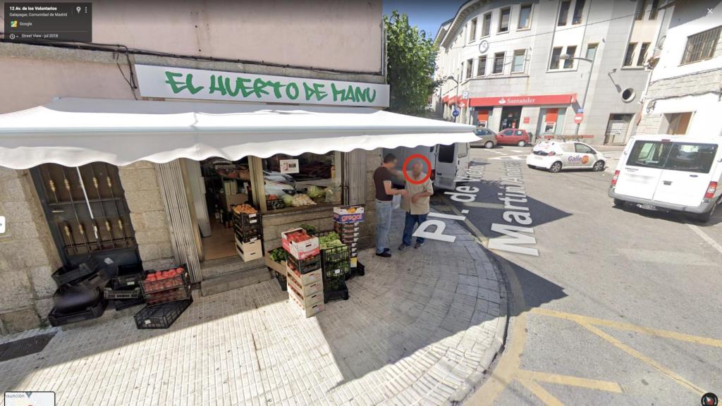 Captura de Google Maps del famoso mafioso.