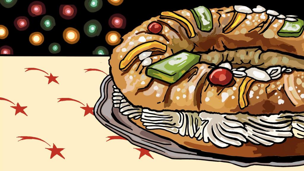 Roscón de Reyes. Ilustración
