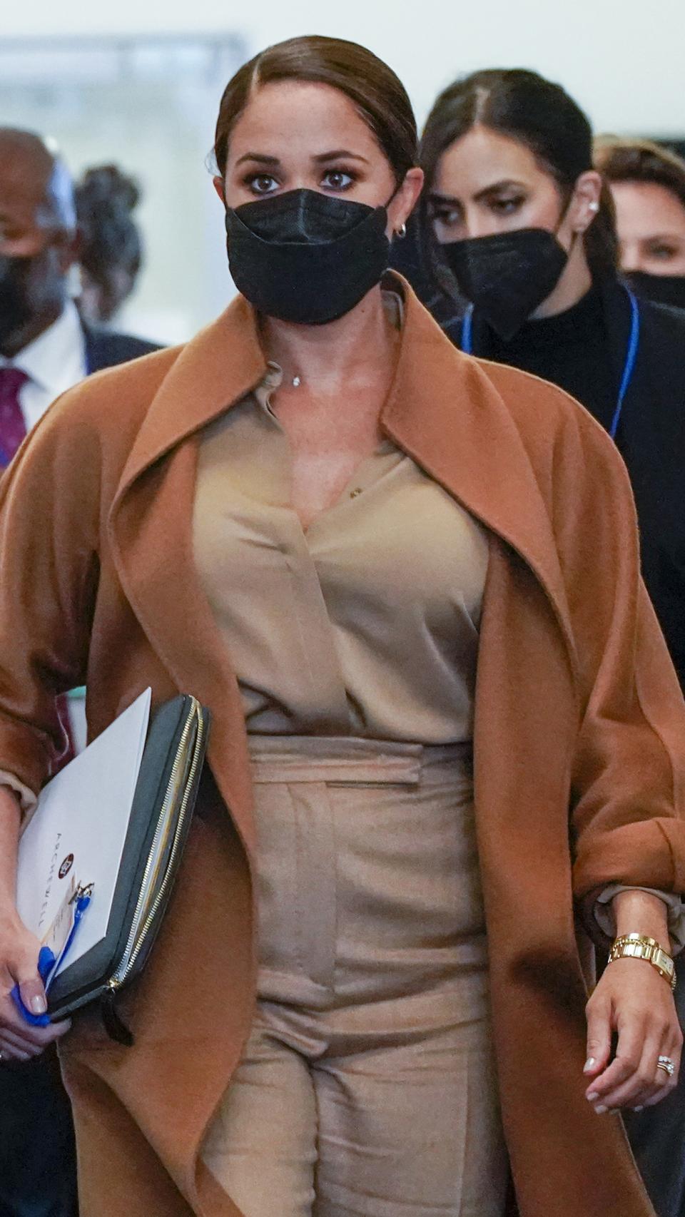 Markle en una fotografía tomada en septiembre de 2021.