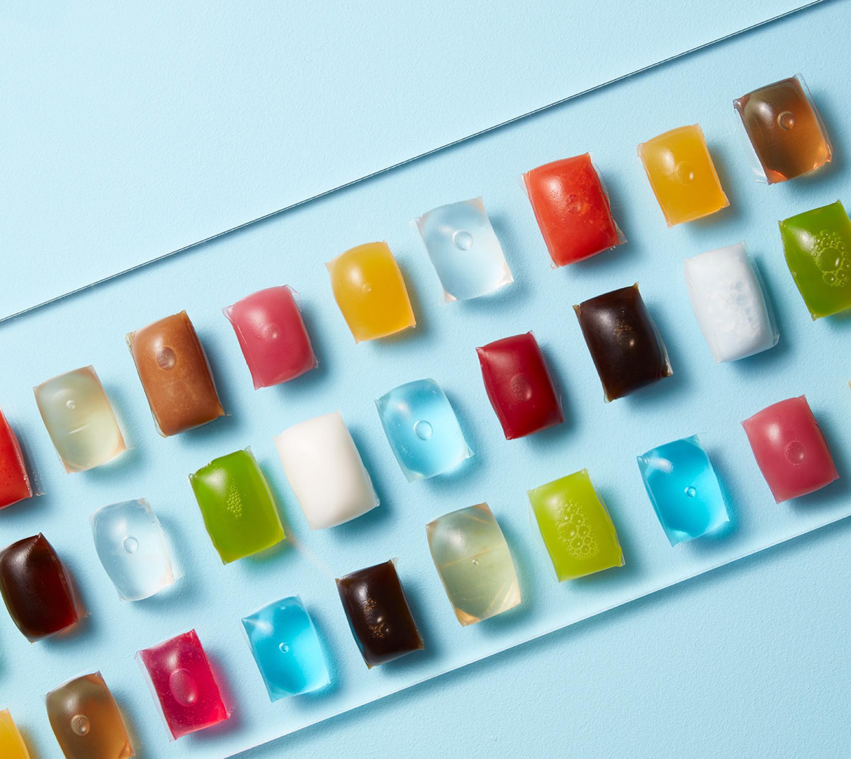 Ooho, envases biodegradables para líquidos.