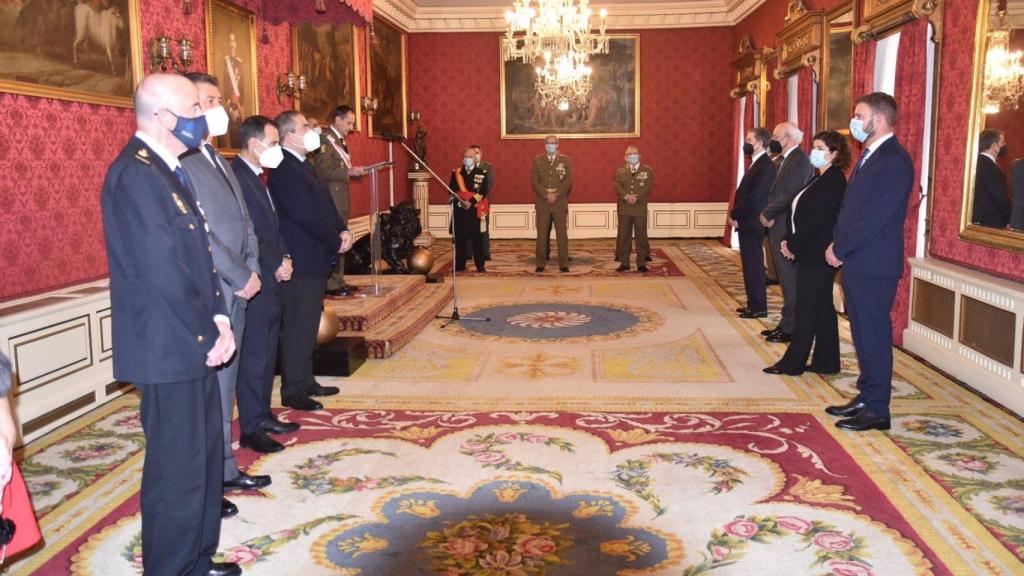Acto de la Pascua Militar.El general Juan Francisco Arrazola Martínez, jefe del Mando de Apoyo a la Maniobra (MAM) y representante institucional de las Fuerzas Armadas (RIFAS), presidió en A Coruña los actos de celebración de la Pascua Militar.SOCIEDAD GALICIA ESPAÑA EUROPA A CORUÑAFUERZAS ARMADAS