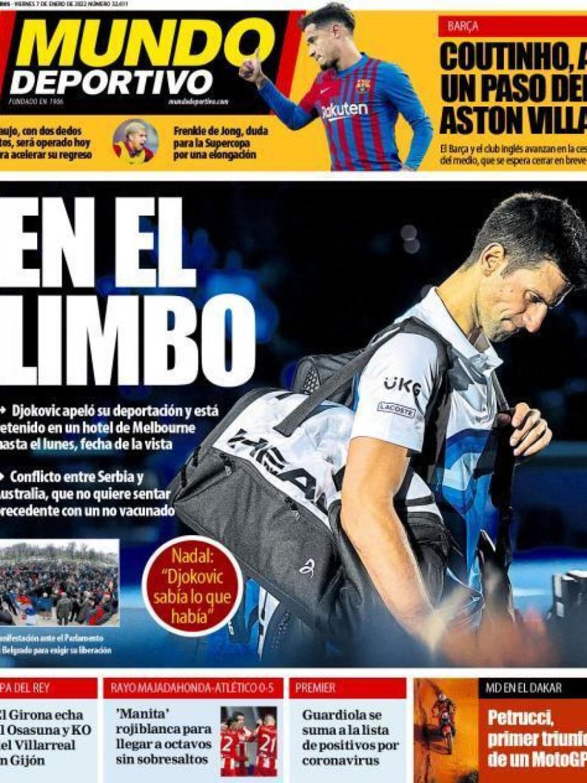 Portada Mundo Deportivo