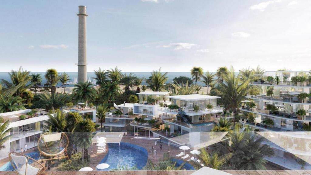 Diseño de las edificaciones contempladas para el sector de La Térmica.