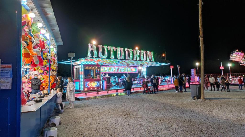 El parque de atracciones de Teatinos está repleto de opciones.