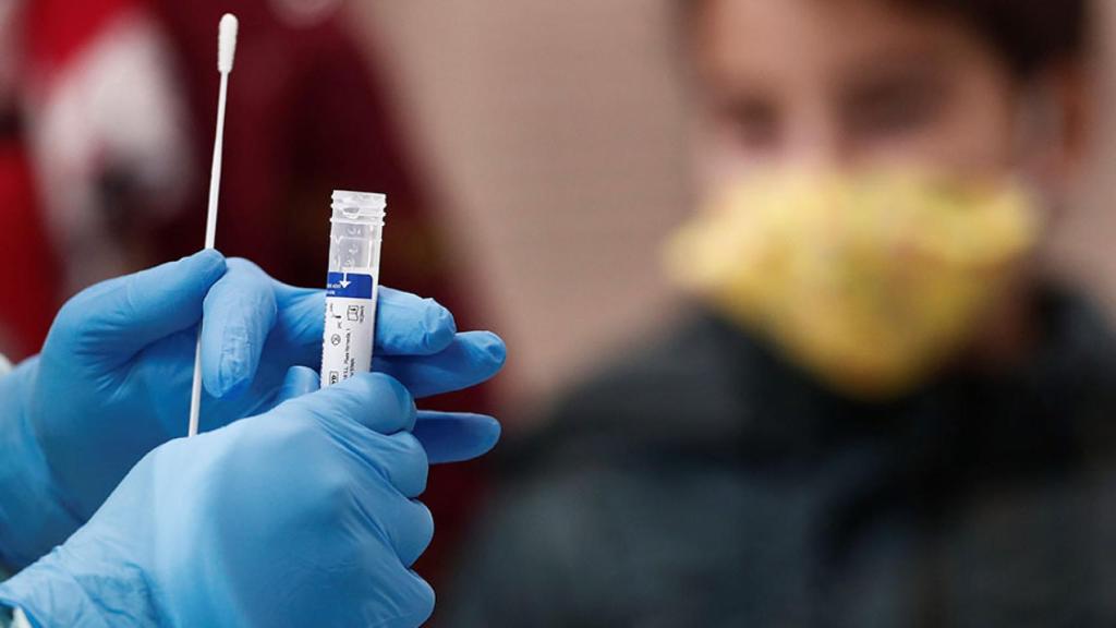 Un test Covid, en imagen de archivo.