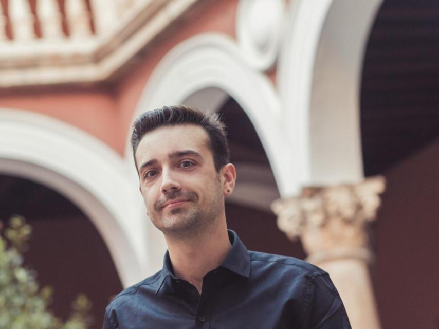 El escritor vallisoletano, Víctor M. del Pozo