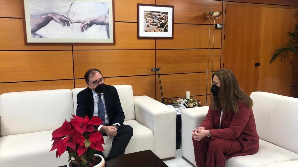 Foto de la reunion mantenida esta mañana