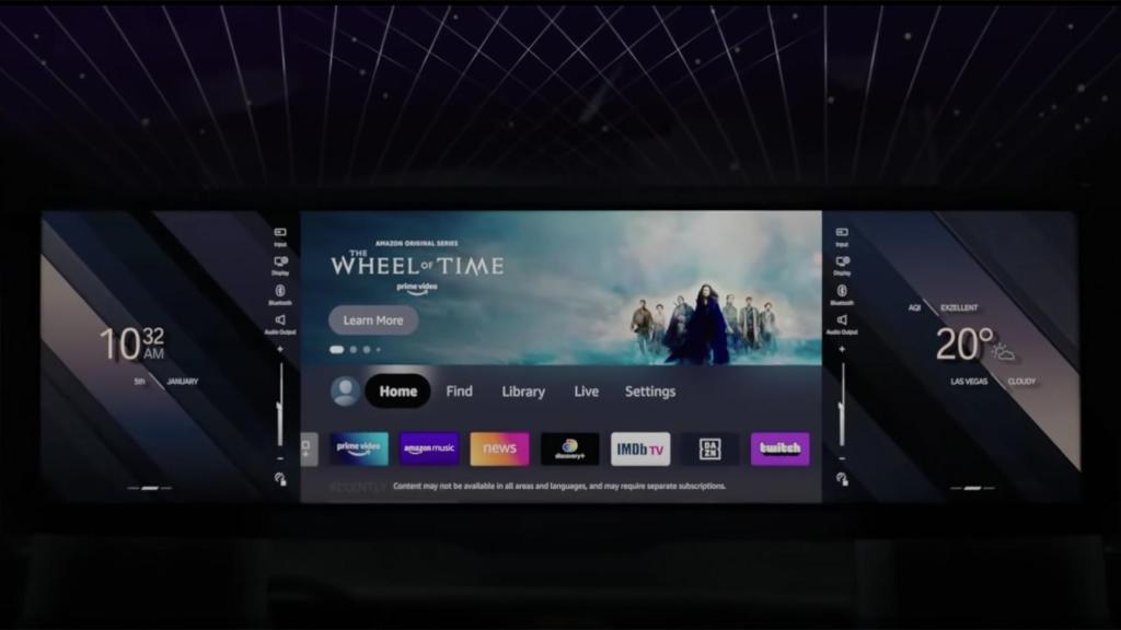 Pantalla de BMW de 31 pulgadas