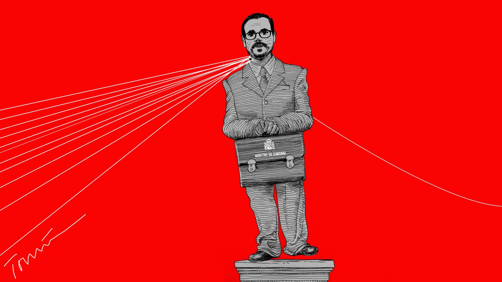 Alberto Garzón, el ministro asintomático.