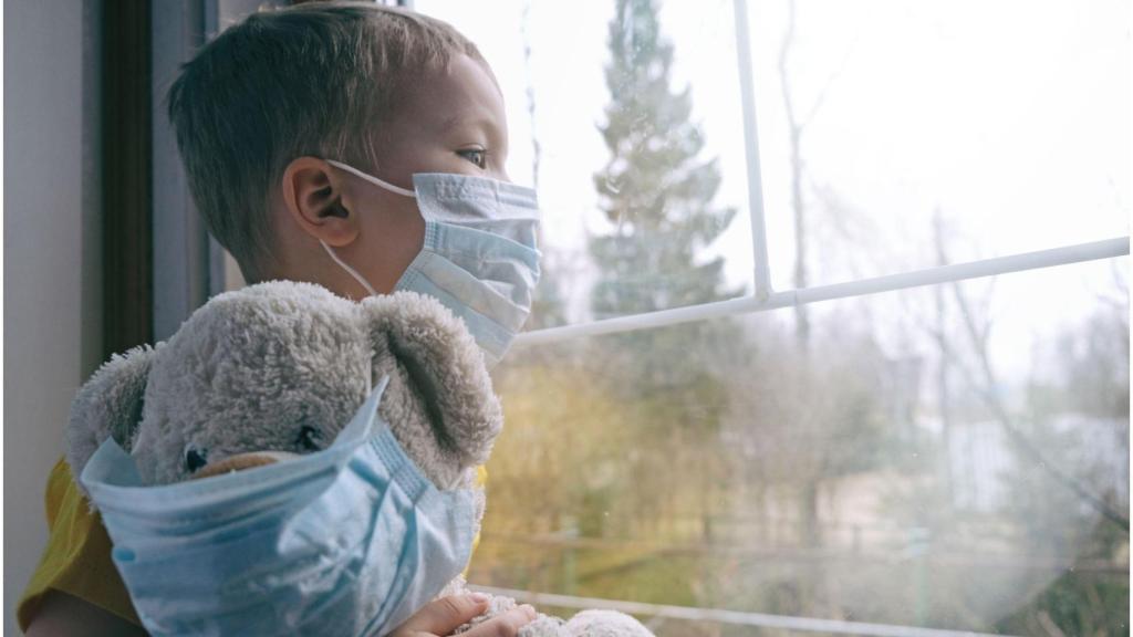 Niños, cuarentena, coronavirus.
