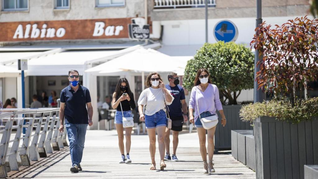 El gasto de turistas extranjeros creció un 85% en verano en Galicia en comparación con 2020