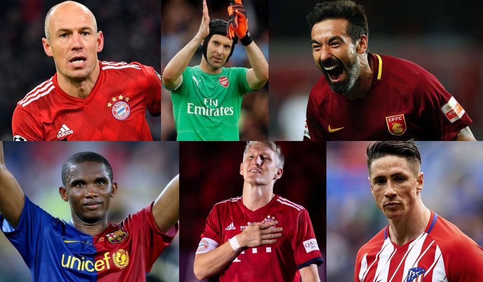 Algunos futbolistas retirados. https://depor.com