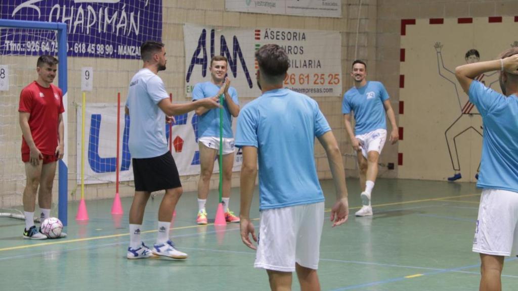 El Manzanares FS Quesos El Hidalgo vuelve al trabajo tras el brote de covid