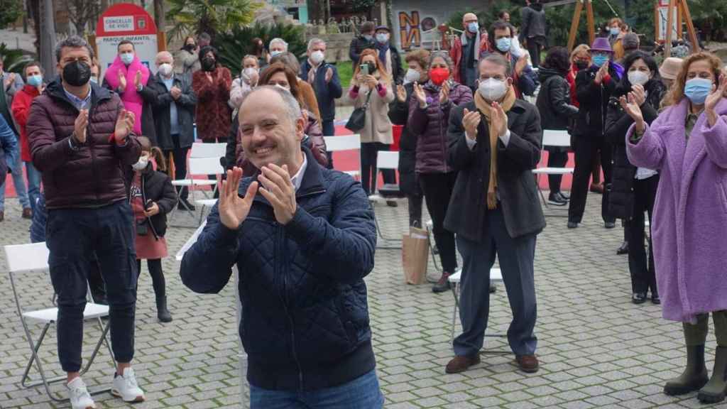 El secretario provincial del PSOE de Pontevedra, David Regades.