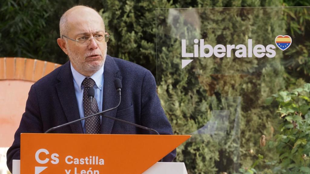 Francisco Igea en un acto de Ciudadanos