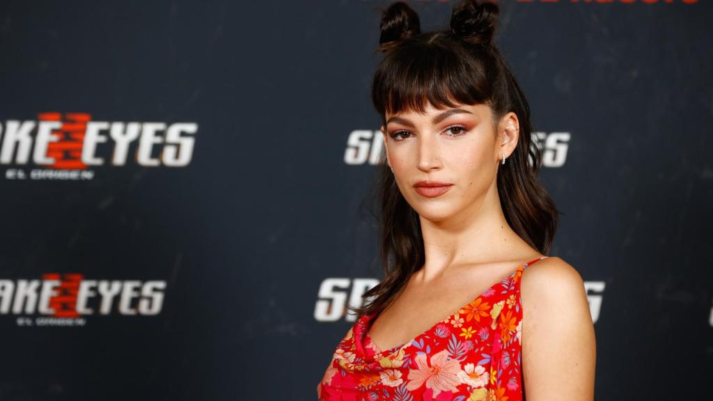 Úrsula Corberó con un peinado de inspiración asiática.