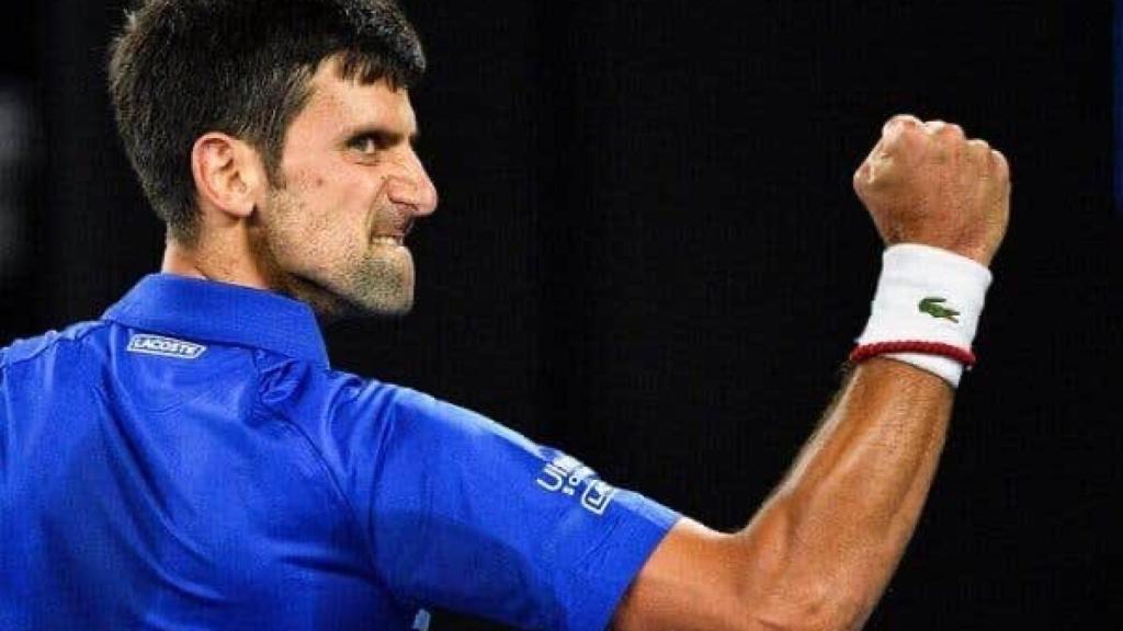 El tenista Novak Djokovic