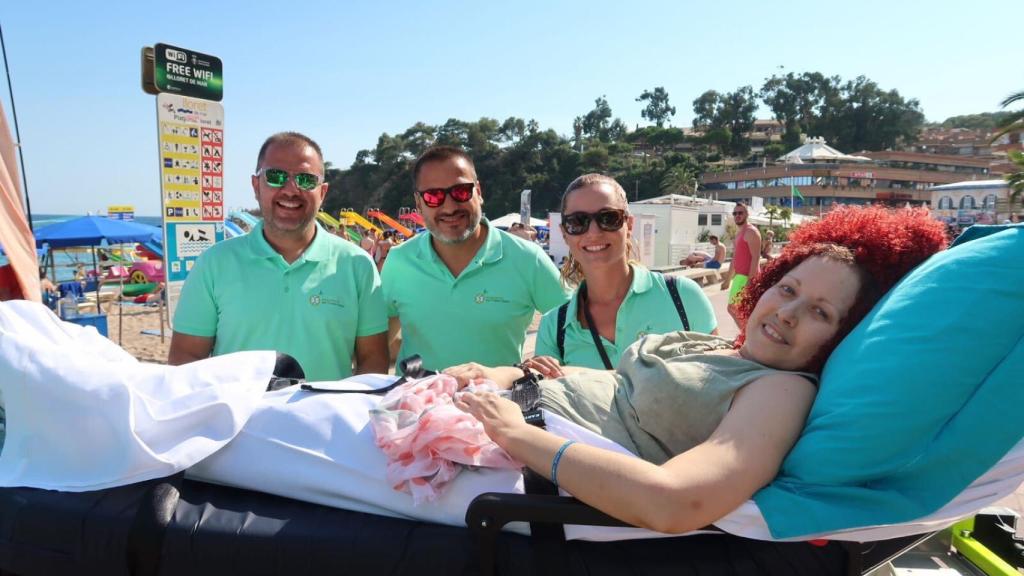 Zoila, tras el largo viaje que hizo de 700 kilómetros hasta poder ver a su madre.