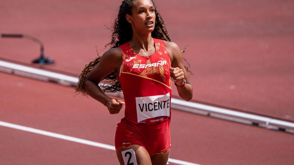 María Vicente en los Juegos Olímpicos de Tokio 2020