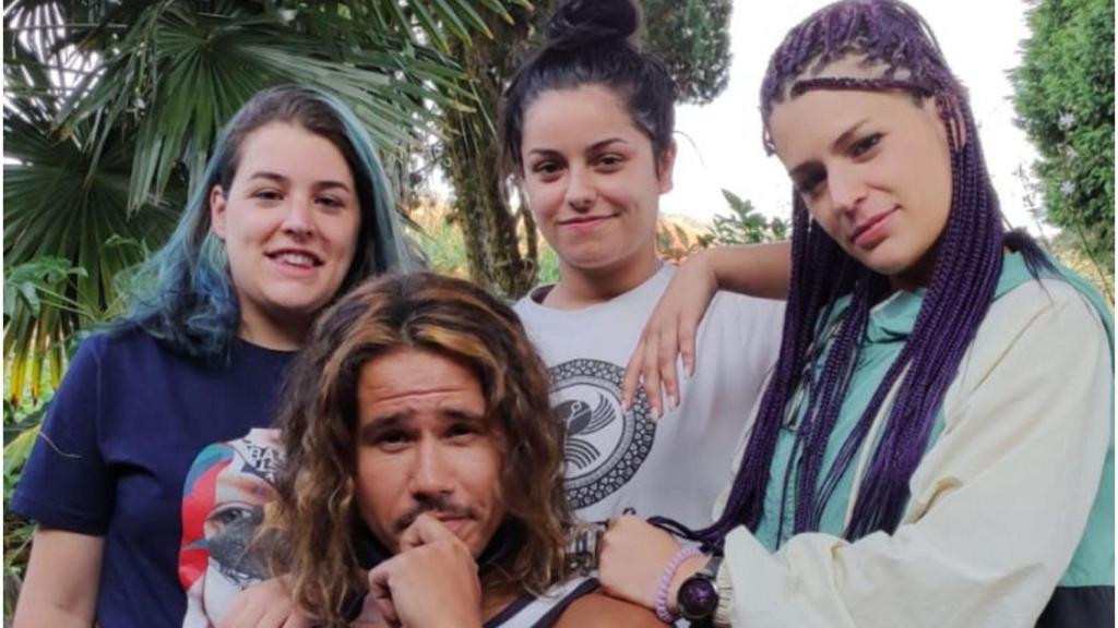 El productor Iago Pico con As Tanxugueiras.