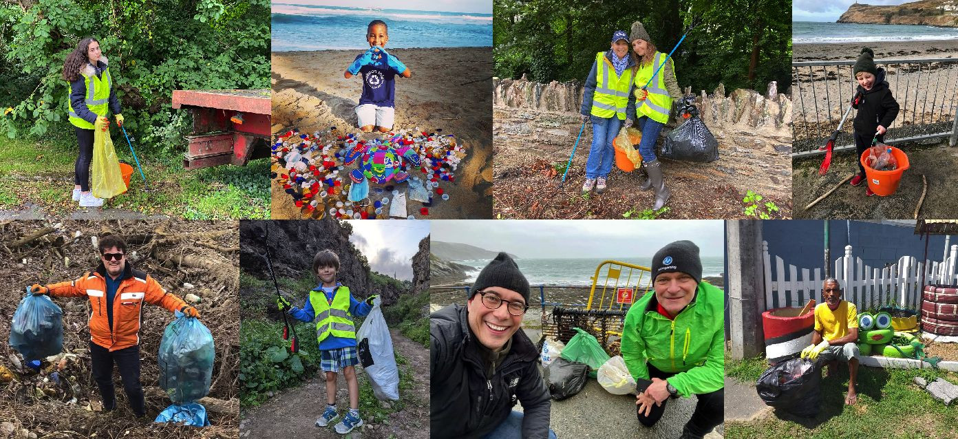 Voluntarios de Plastic Busters.