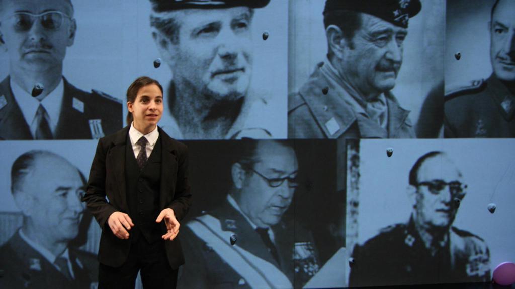 Roser Vilajosana en 'Anatomía de un instante'. Foto: Àlex Rigola