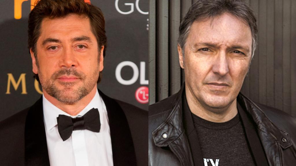 Javier Bardem (foto: Carlos Delgado) y Carlos Zanón