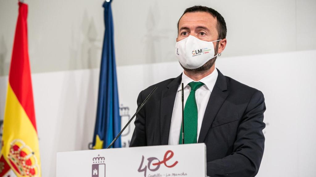 José Luis Escudero, consejero de Desarrollo Sostenible. Foto: Esteban González / JCCM
