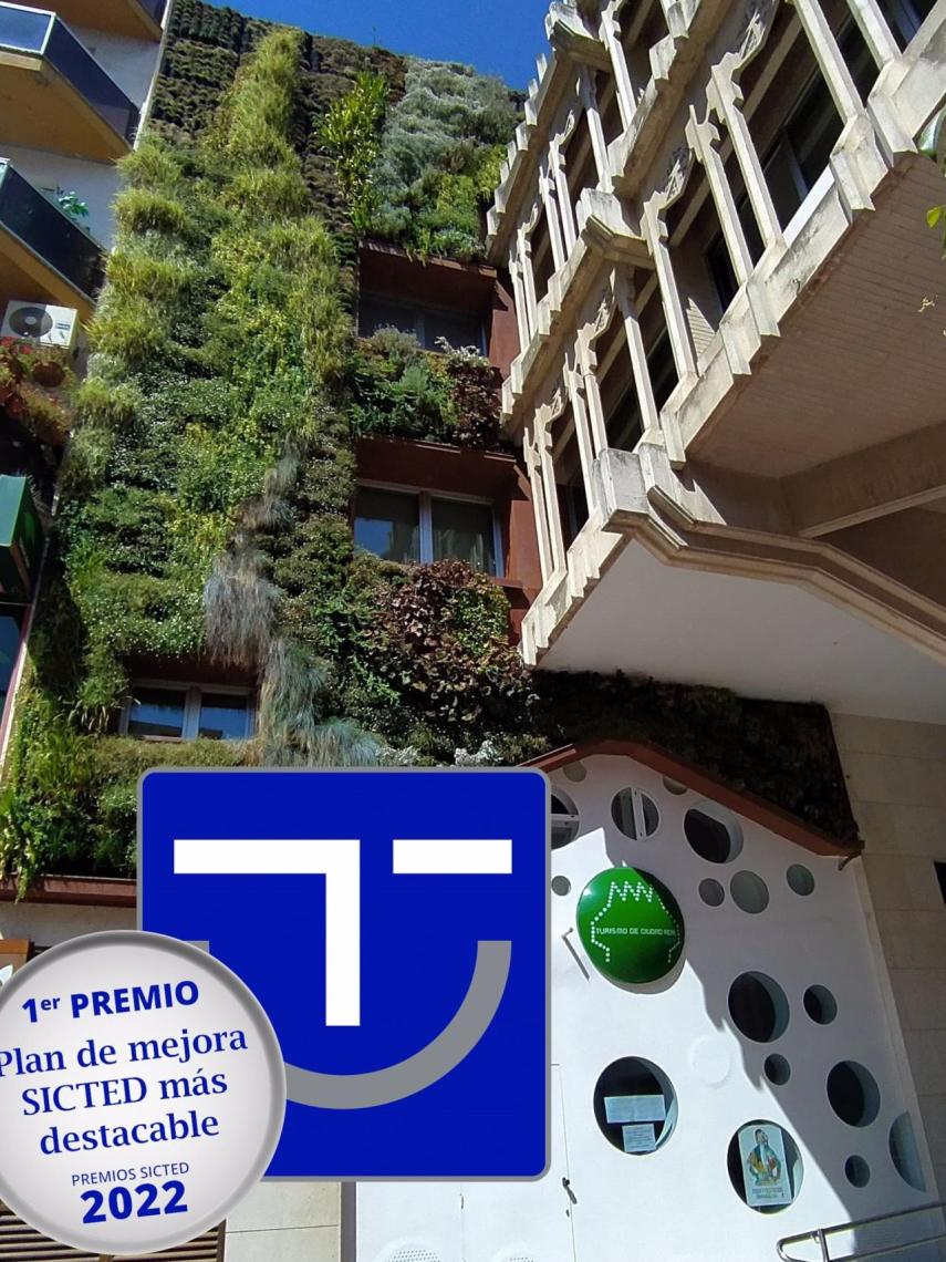 Premio Nacional para el jardín vertical de Ciudad Real