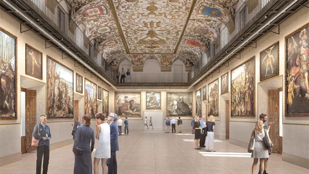 Imagen del proyecto para el Salón de Reinos