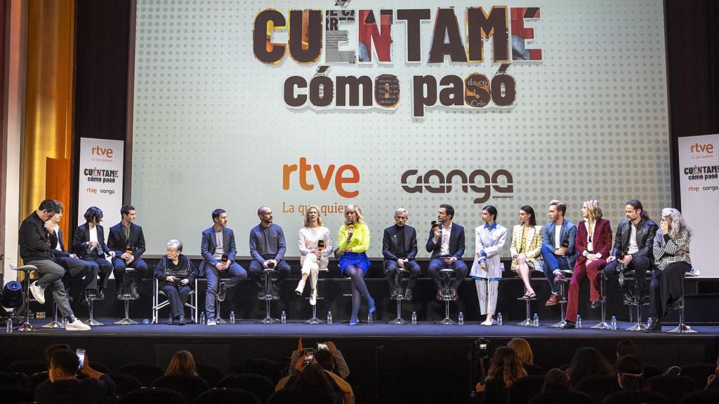 Rueda de prensa de 'Cuéntame cómo pasó'.