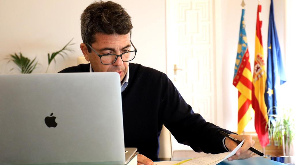 El presidente de la diputación de Alicante, Carlos Mazón.