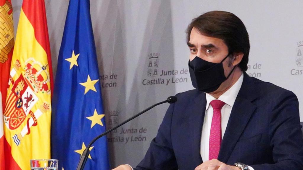 El Consejero de Fomento y Medio Ambiente Juan Carlos Álvarez Quiñones