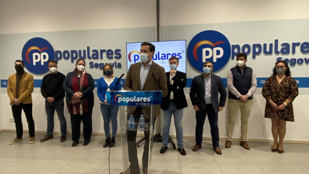 Foto del acto celebrado en Segovia