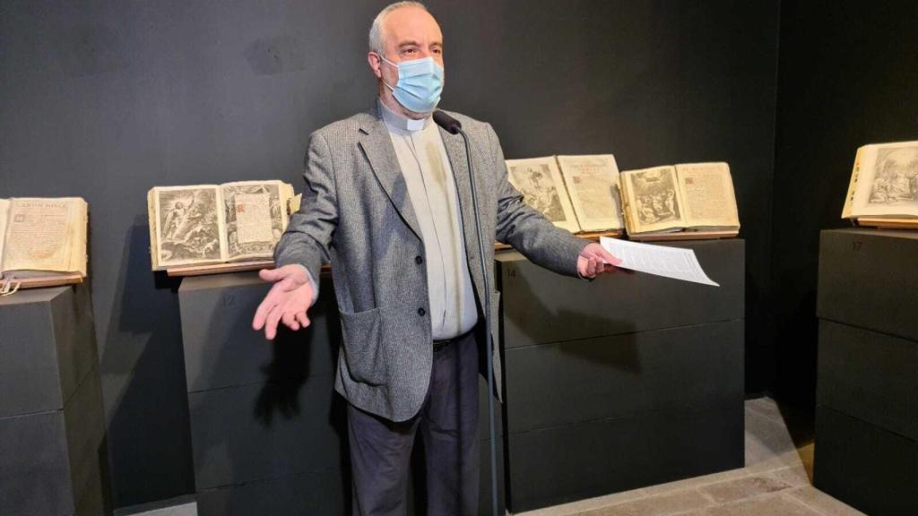 Delegado diocesano para el Patrimonio y la Cultura, José Ángel Rivera