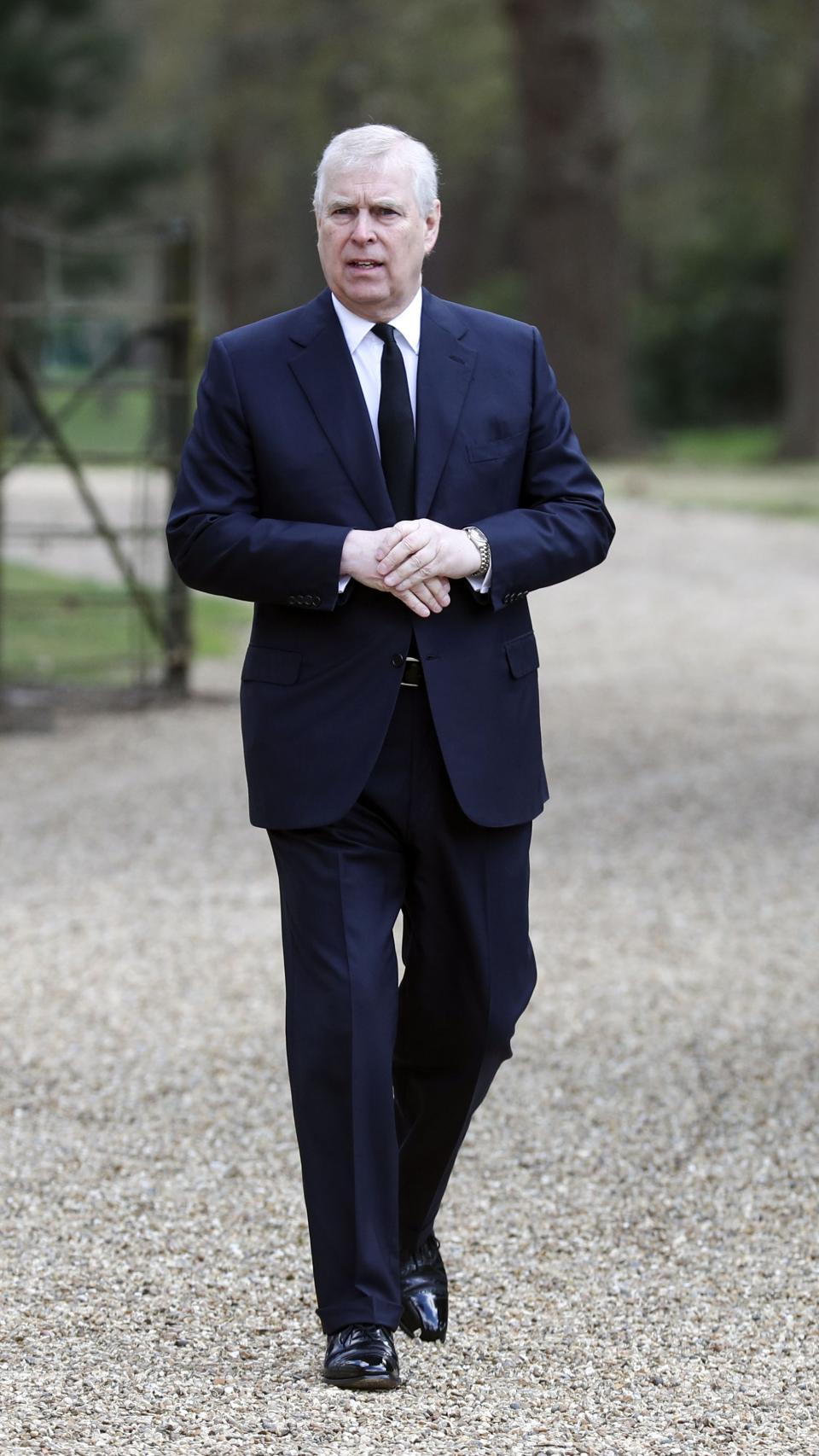 El príncipe Andrés en una imagen de archivo.