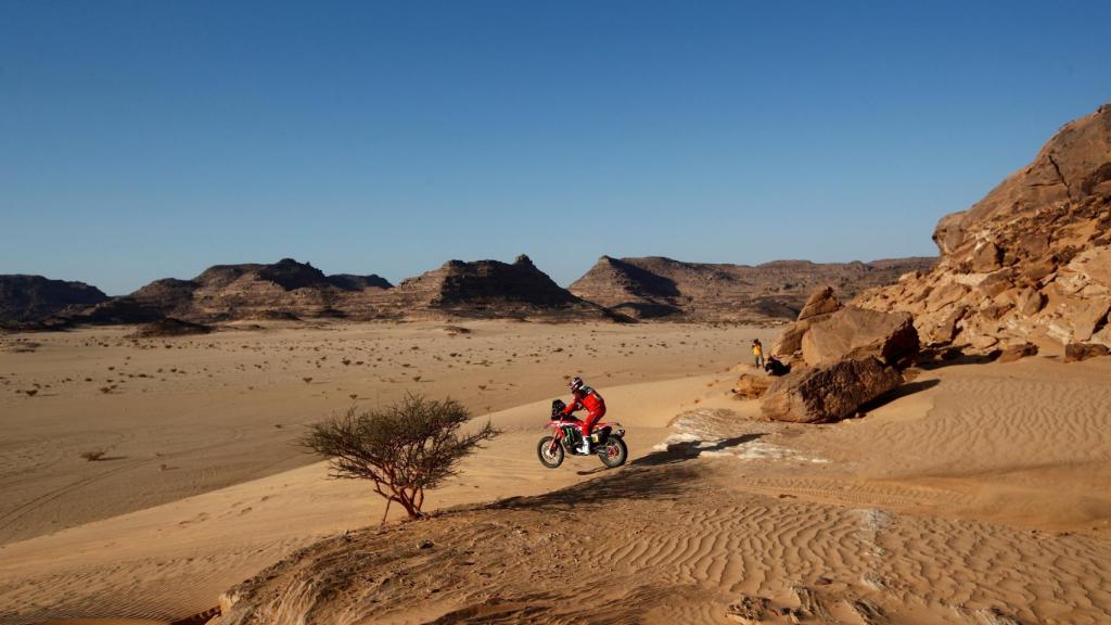 Joan Barreda, en la décima etapa del Rally Dakar 2022